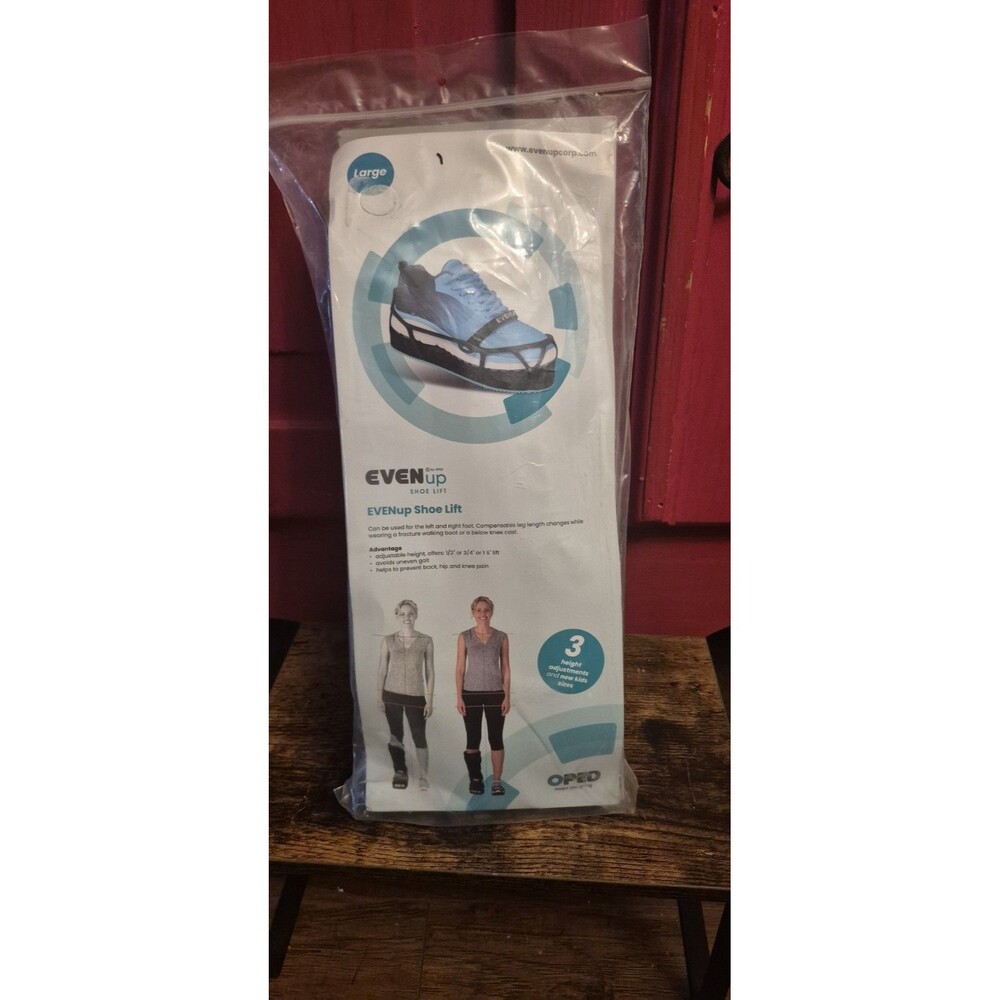 EVENUP Medical Shoe Lift Balancer Walker Boot Leveler Walking Pad Procare USA